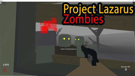 Project Lazarus: ZOMBIES - Roblox