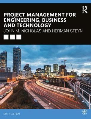 Project Management For Engineering And Technology