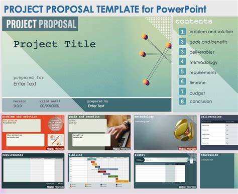Project Proposal Powerpoint Template - SCIENCE EDUCATION
