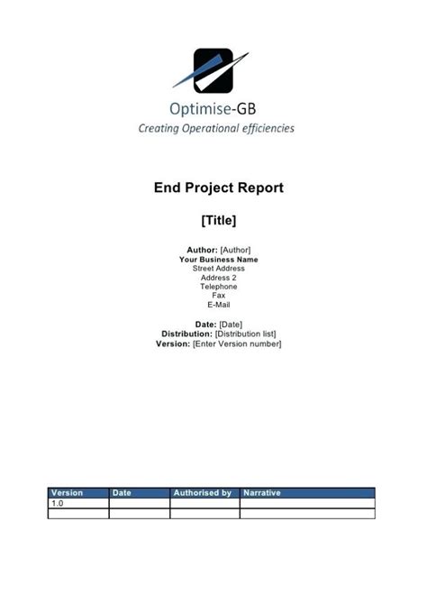 Project Report Template Latex
