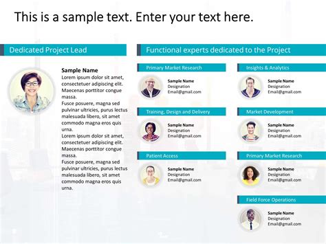 Project Team Powerpoint Template