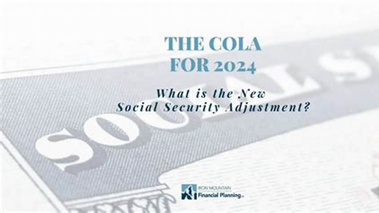 Projected 2024 Social Security Cola Increase