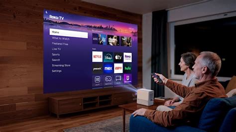 Projecting with Roku