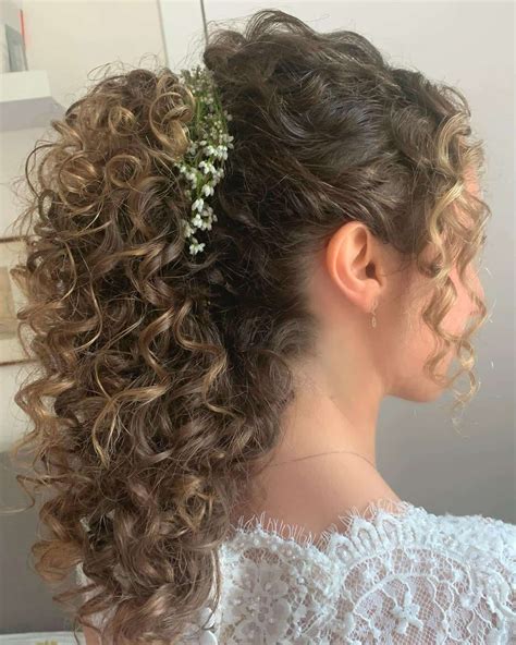 Prom Hair Curly To The Side