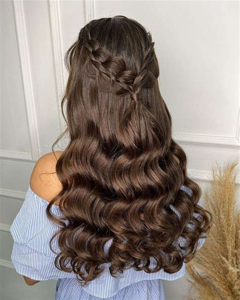Prom Hairstyles Braid And Curls