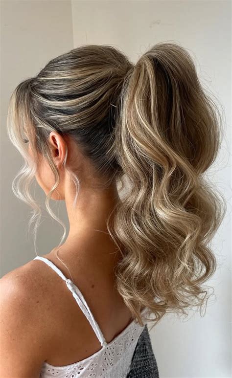 Prom Hairstyles High Ponytail