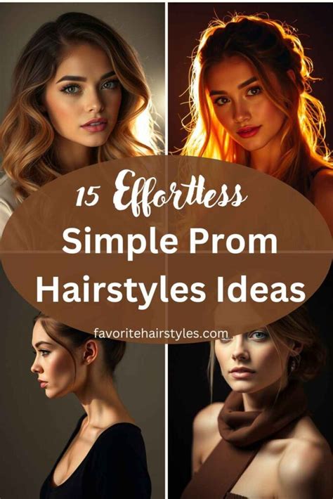 Prom Hairstyles Simple
