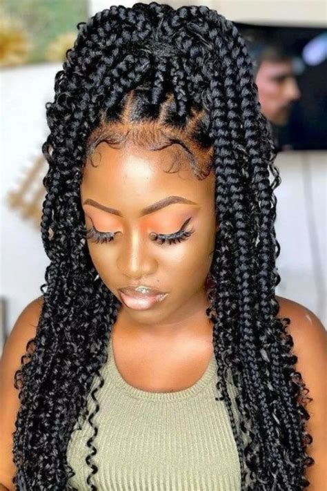 Prom Hairstyles With Box Braids