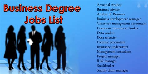 Promising Careers For Business Degree Graduates