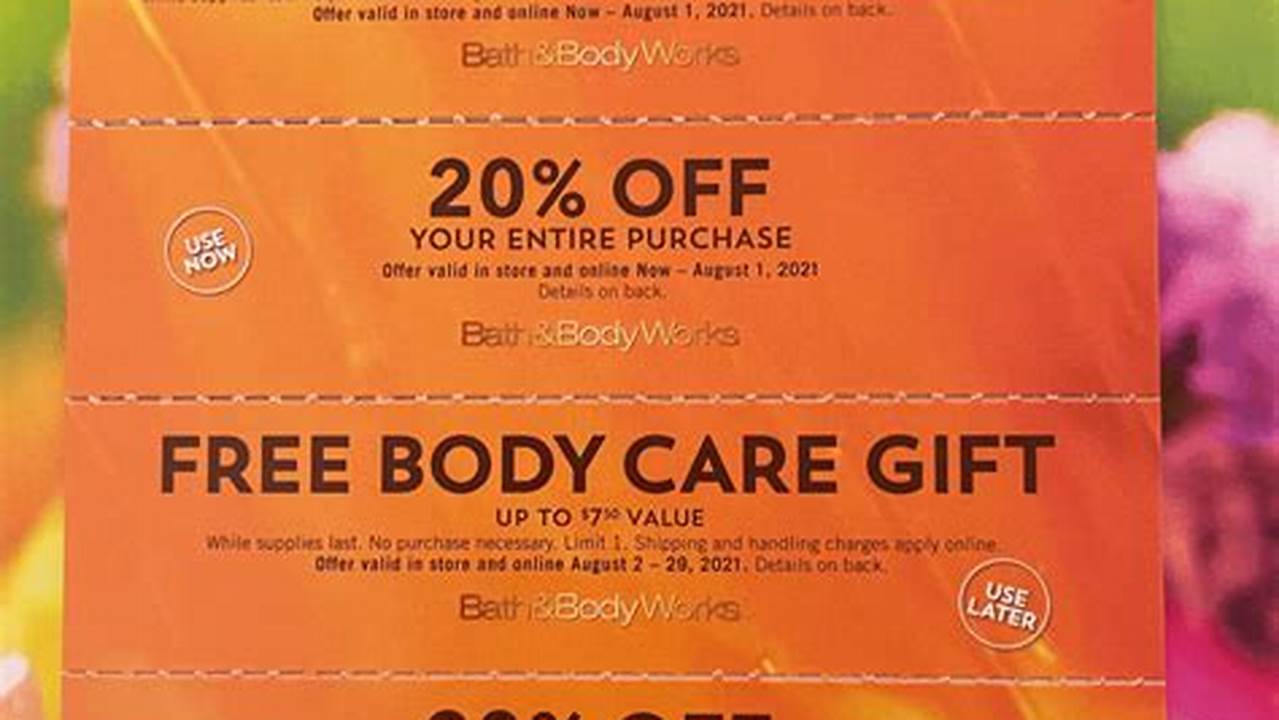 Promo Code Bath And Body Works 2024