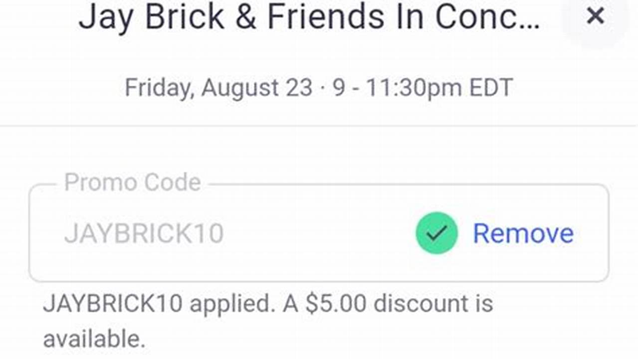 Promo Code For Eventbrite 2024