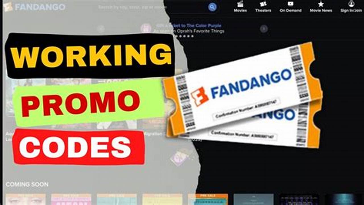 Promo Code For Fandango 2024
