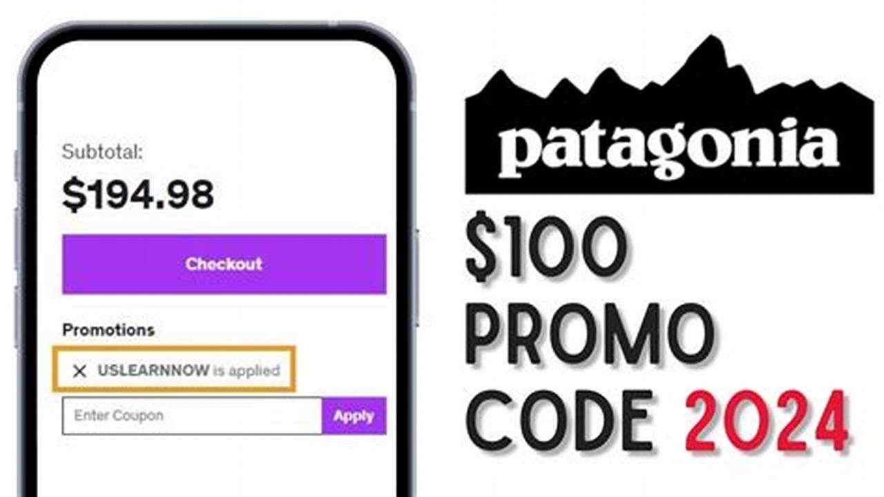 Promo Code For Patagonia 2024