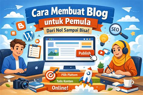 Tutorial belajar membuat blog