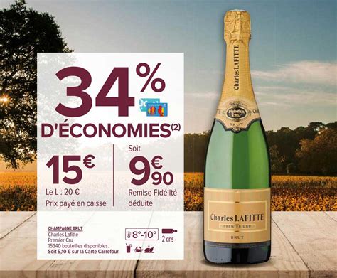 Promotion Champagne Carrefour