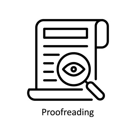 Proofreading icon