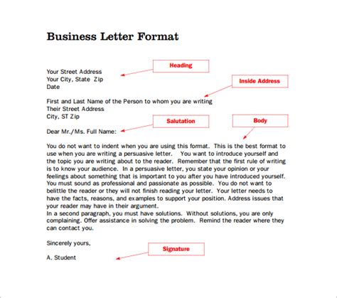 Business Letter Letterhead scrumps