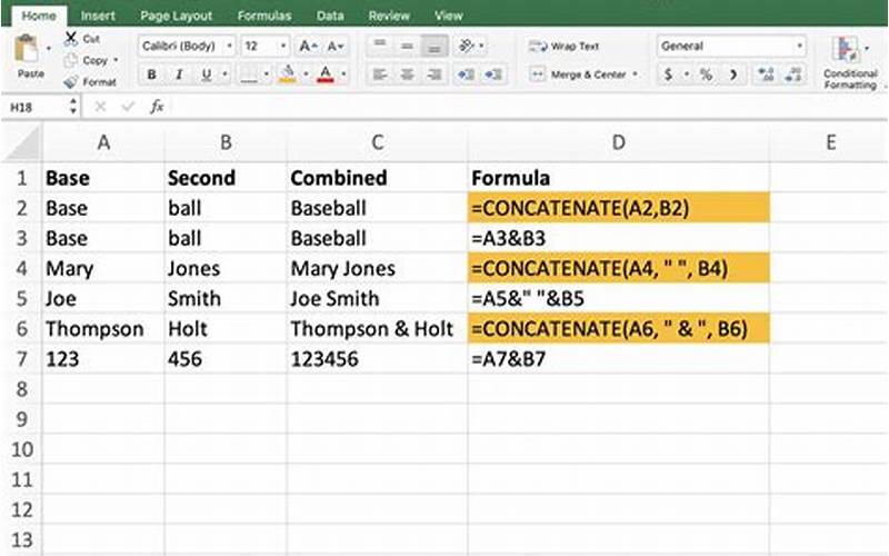 Proper Function In Excel With Concatenate Function