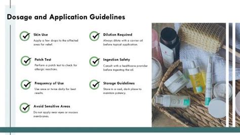 Proper Application and Dosage Guidelines