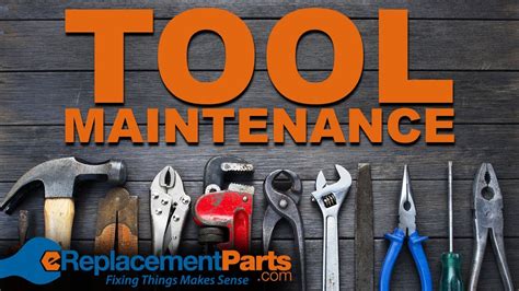 Proper Maintenance and Equipment