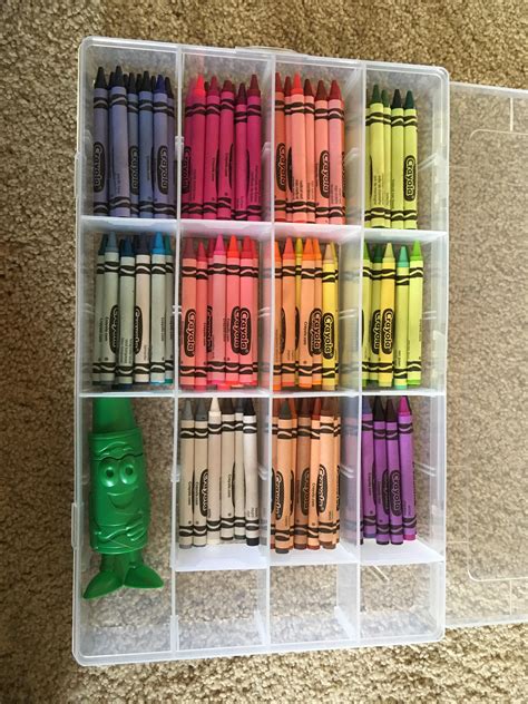Proper Storage of Crayon Crayons