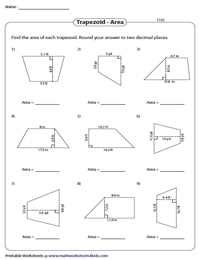 Unlocking the Secrets of Trapezoidal Figures: Discovering Properties with our Worksheet Answer Key