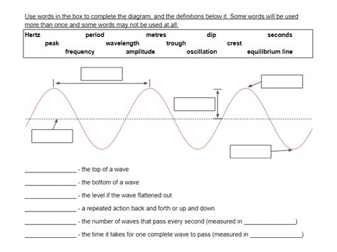 Expedite Your Understanding of Waves: Unleashing the Properties of Waves Worksheet PDF