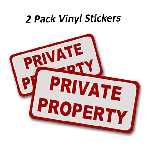 Property Stickers