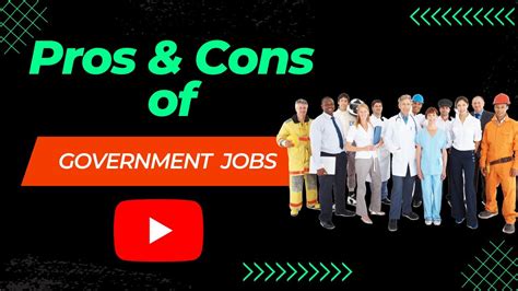Pros & Cons Of Government Jobs