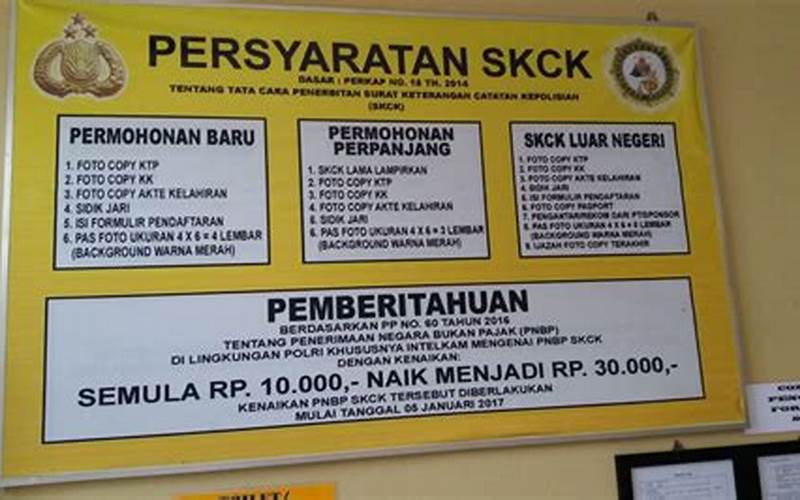 Prosedur Skck Datang Langsung Jakarta Timur