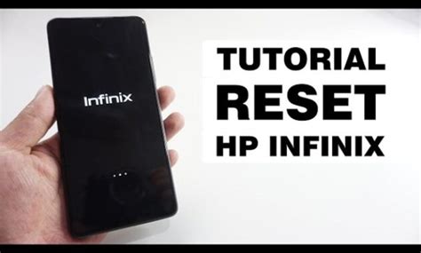 Prosedur Pemulihan Sandi Tampilan layar menu keamanan ponsel Infinix