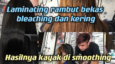 Proses Laminating Rambut