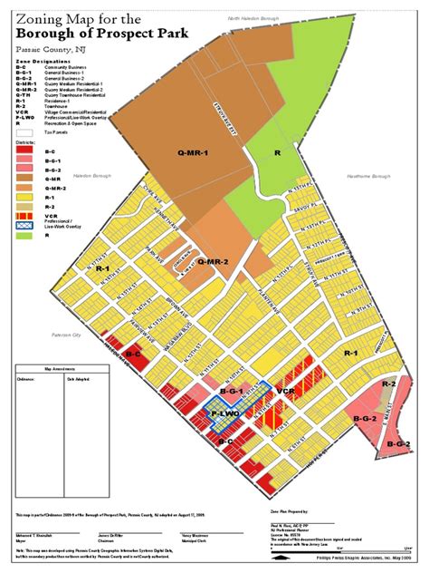 Unlock the Secrets of Prospect Park: Explore the Meticulously Crafted Zoning Map for Enhanced Urban Experience