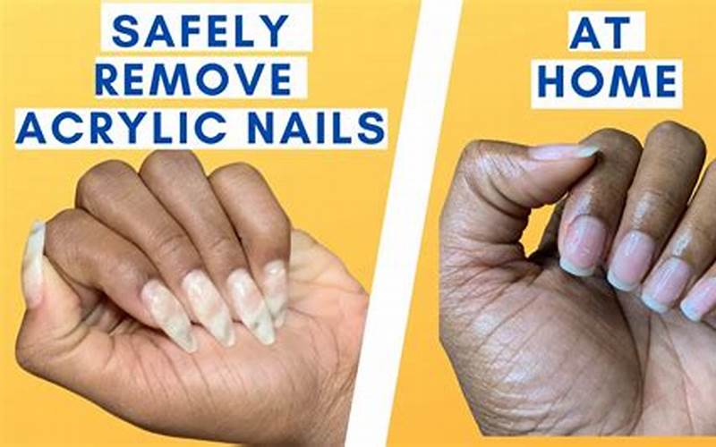 Protect Skin When Removing Acrylic Nails