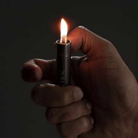 Protecting Hands While Lighting a Bic Lighter