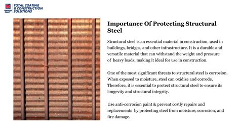 Protecting Structural Integrity (Steel & Wood)