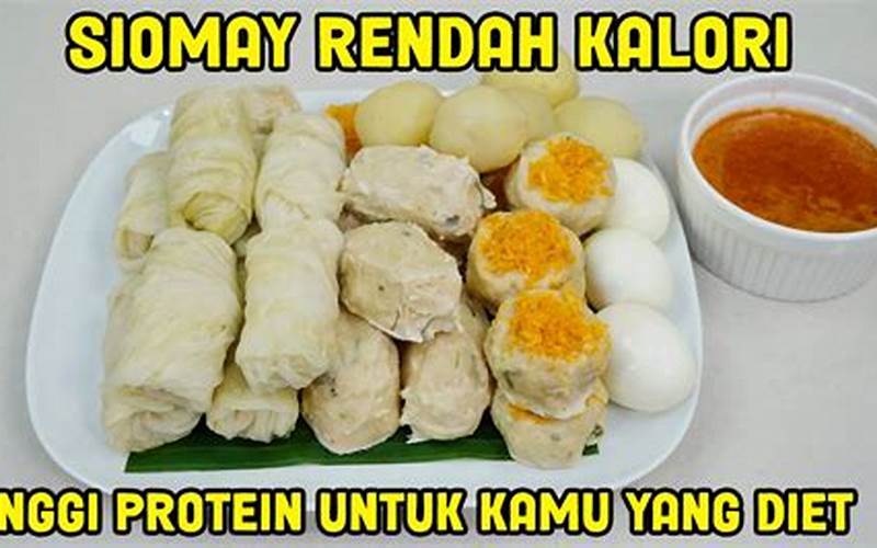 Protein Siomay Benefits