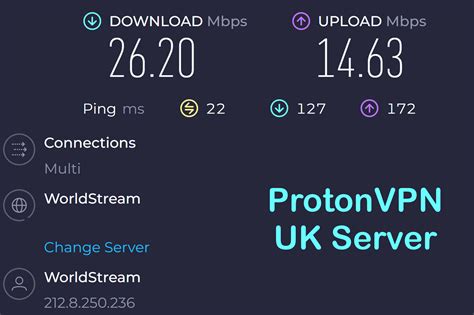 ProtonVPN connection speed