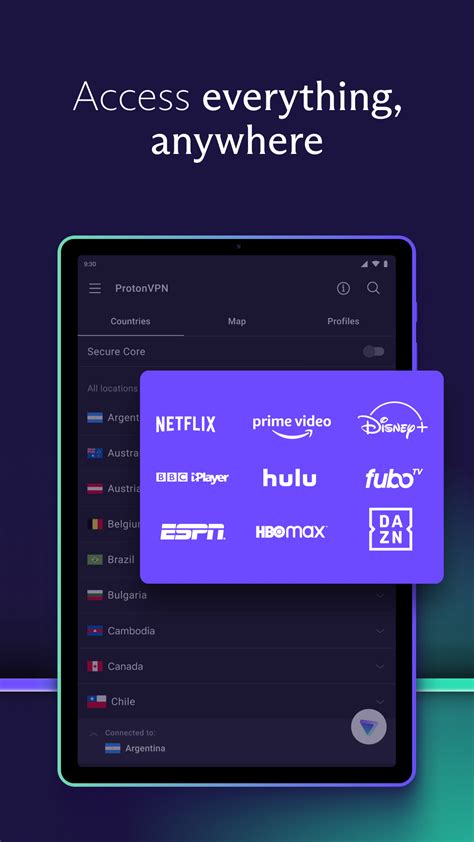 ProtonVPN streaming and unblocking