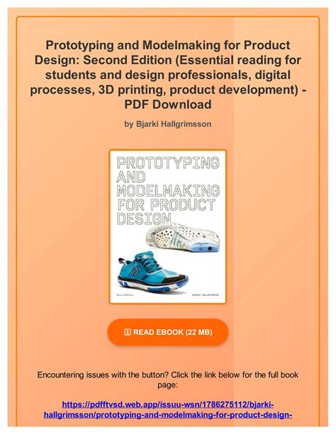 Prototyping And Modelmaking For Product Design: Second Edition Highlights