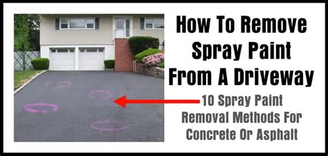 Proven Methods to Remove Driveway Paint