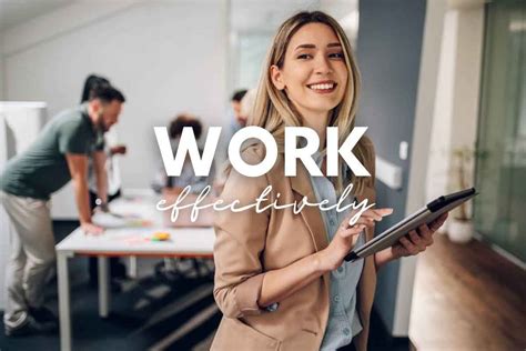 Proven Strategies to Help You Get Work Done Effectively