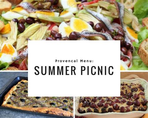 Provencal Picnic Food