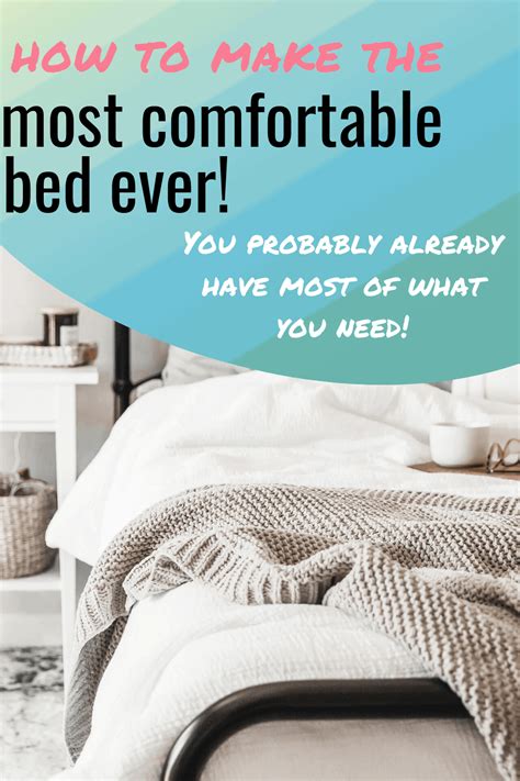 Provide a Comfortable Bed