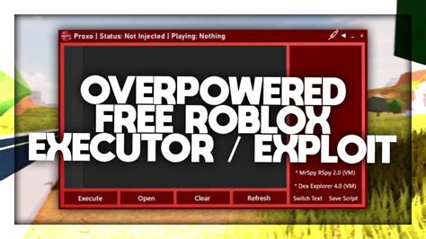 Proxo Download - The Best Free Roblox Exploit
