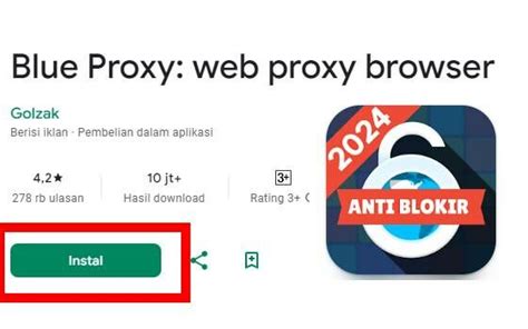 Proxy Gratis Untuk Android
