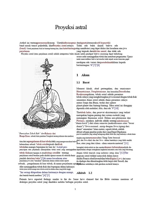 Proyeksi Astral Perjalanan Gaib