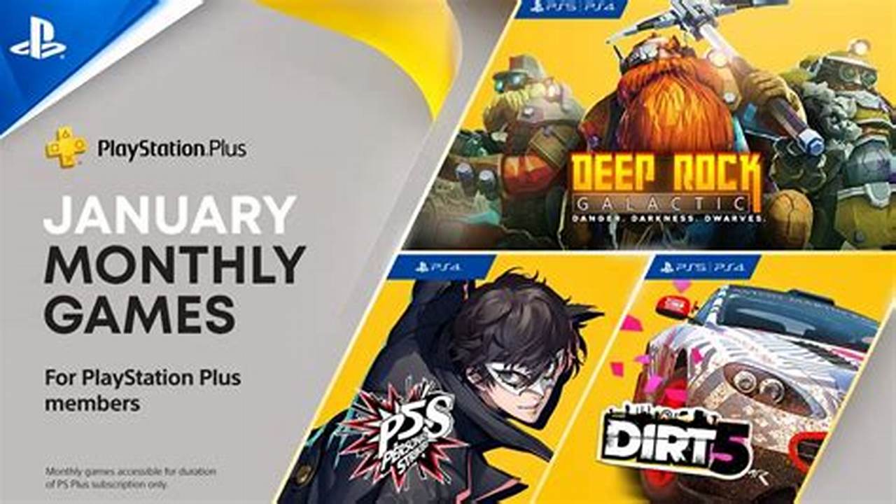 Ps Plus Free Games January 2024