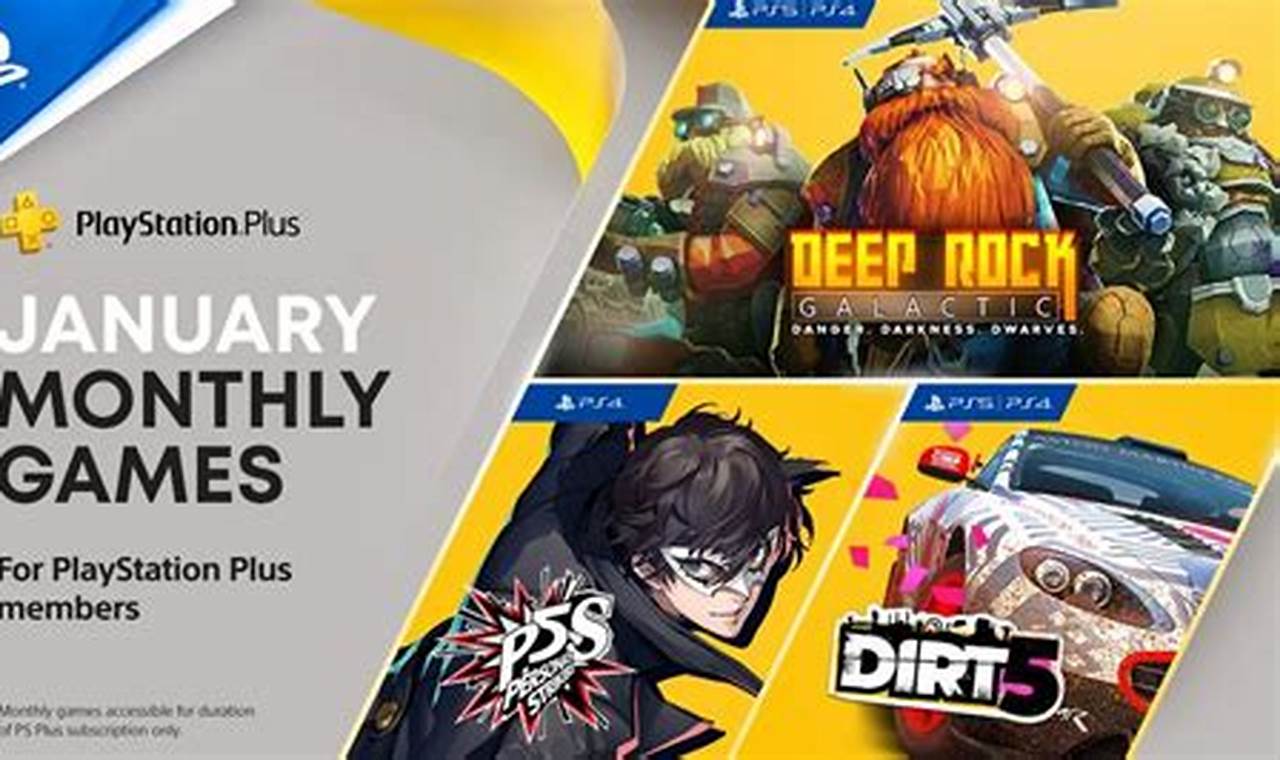 Ps Plus Free Games January 2024