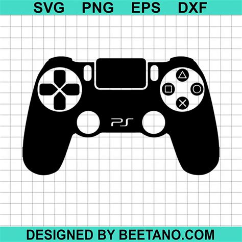 Unleash Your Gaming Heroics with the Ultimate PS4 Controller SVG Free - Download Now!